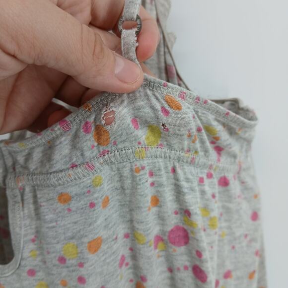 Y2K PINK by VS Babydoll Speckled Micro Mini Dress LG Lounge Nightgown Playful - Picture 6 of 10